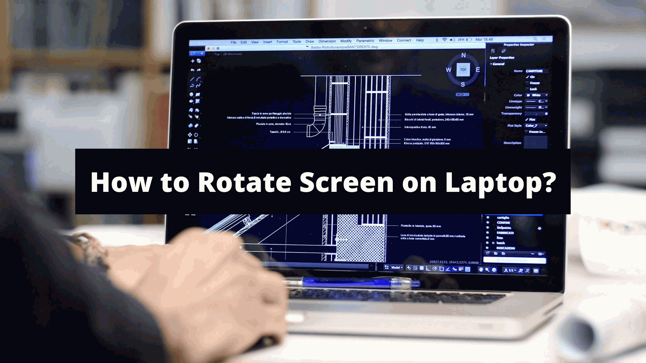 How to Rotate Screen on Laptop?