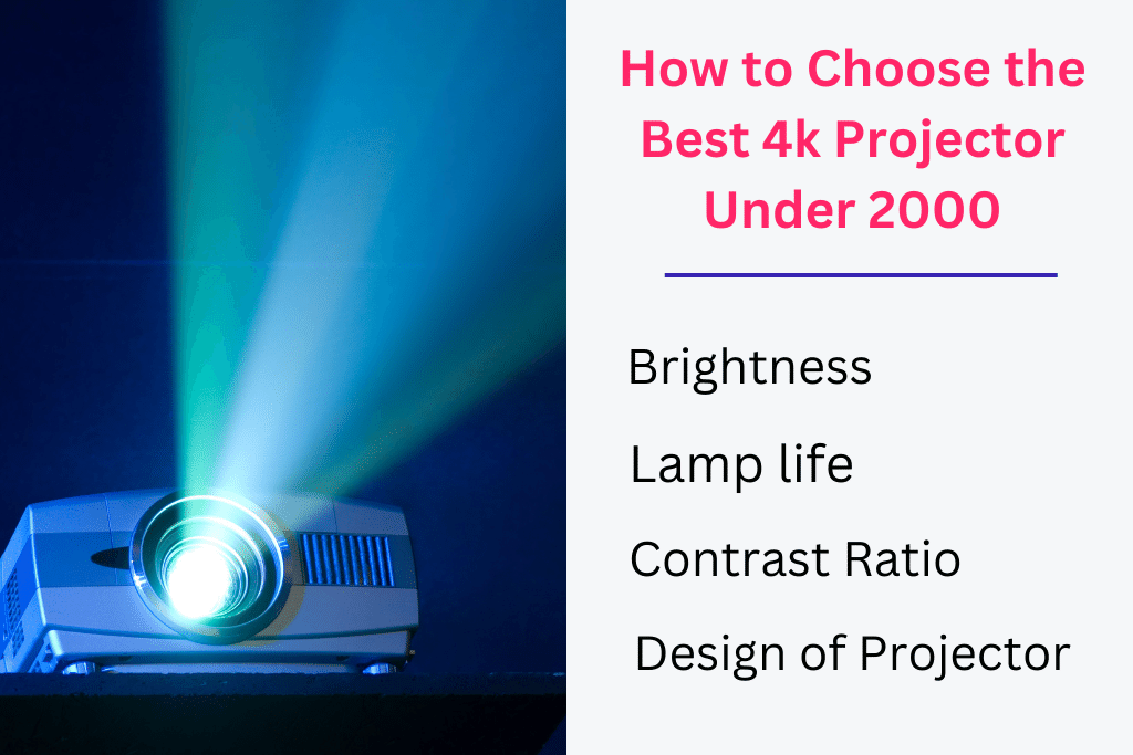 How to Choose the Best 4k Projector Under 2000