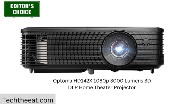 Optoma HD142X 1080p 3000 Lumens 3D DLP Home Theater Projec